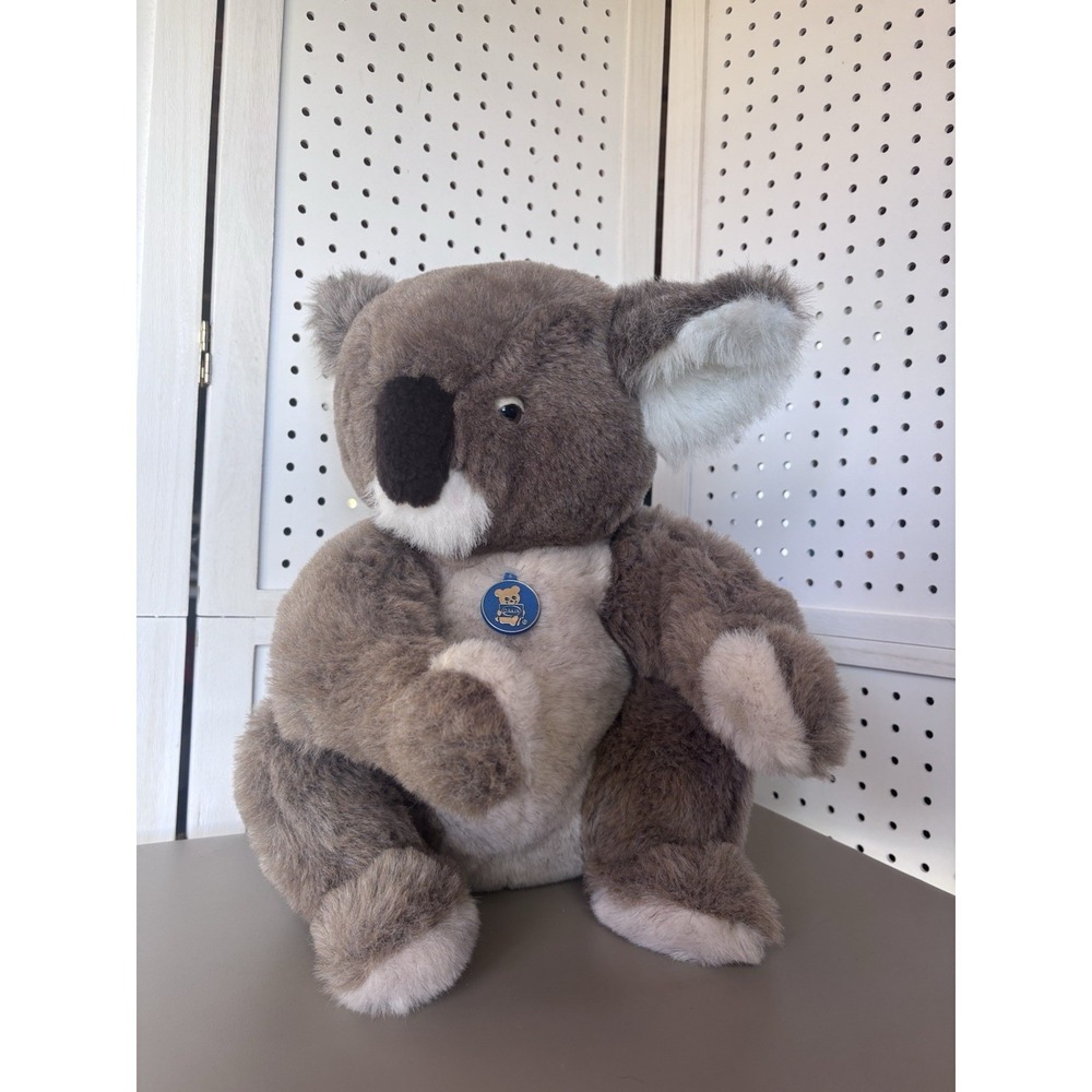 R. Dakin & Co Koala Plush Toy 1981 Stuffed Animal Collectible‎ Brown Large 15.5"